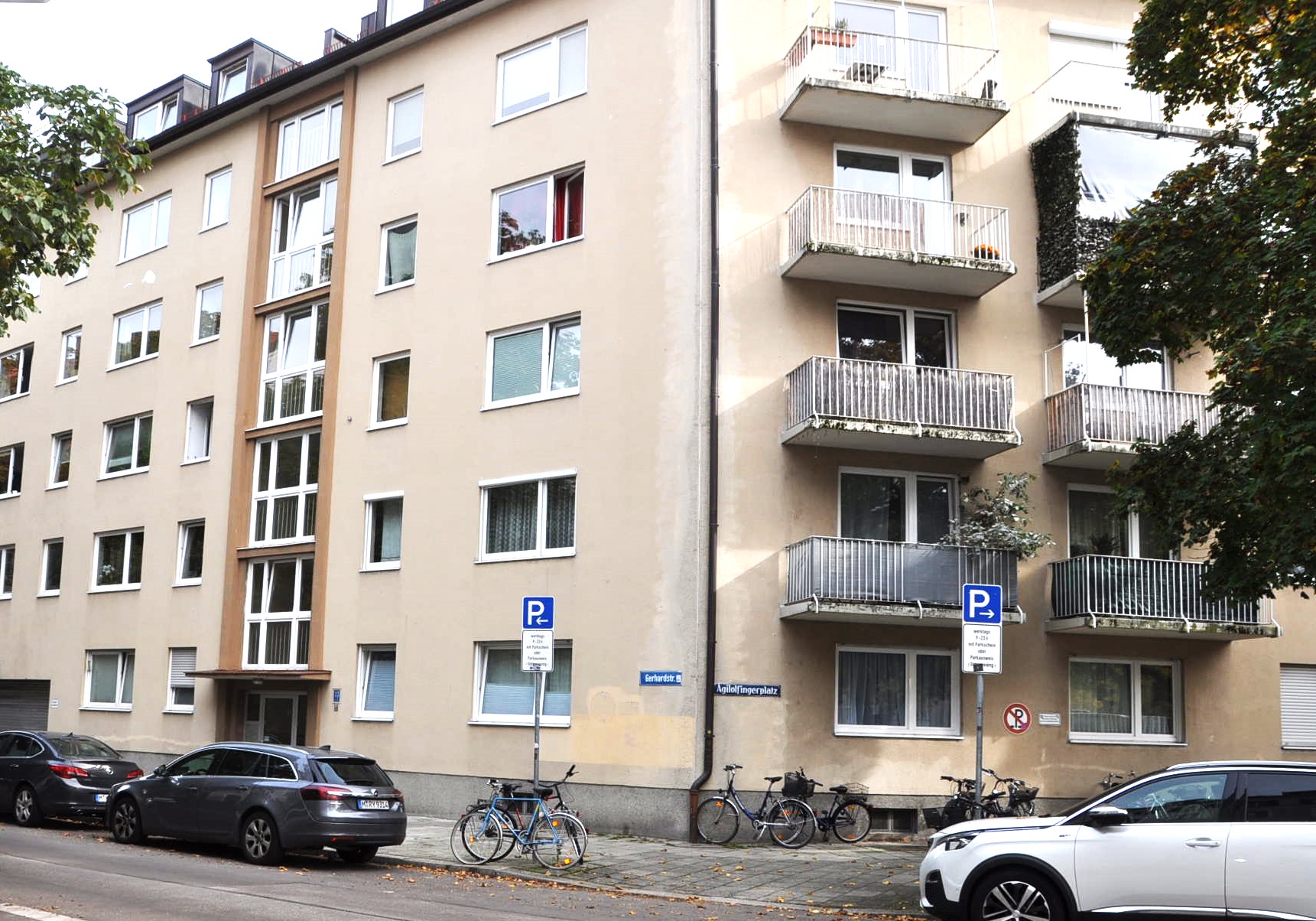 Mehrfamilienhaus Gerhardstraße Ecke Ägilolfingerplatz in München-Untergiesing